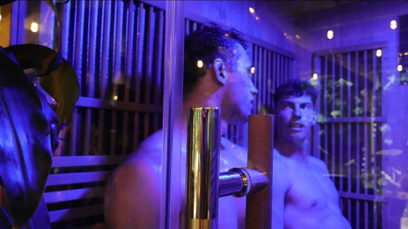 Infrared sauna at Lax